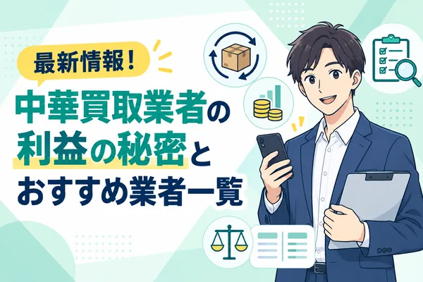 最新情報！中華買取業者の利益の秘密とおすすめ業者一覧