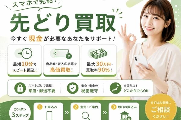 先どり買取のサービス案内